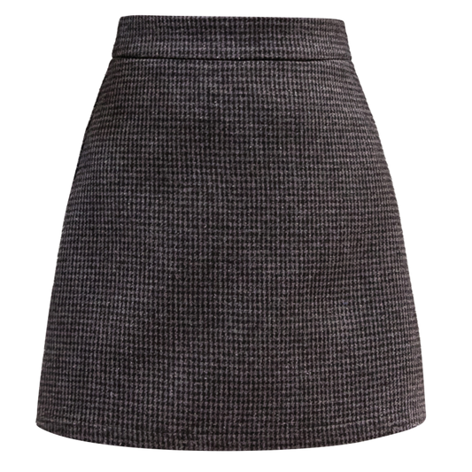 Aurora A-Line Wool Skirt