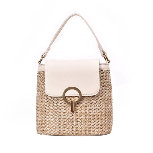 Maiy Straw Bucket Bag