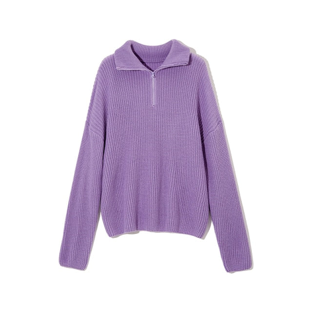 Denise Zip-Up Pullover