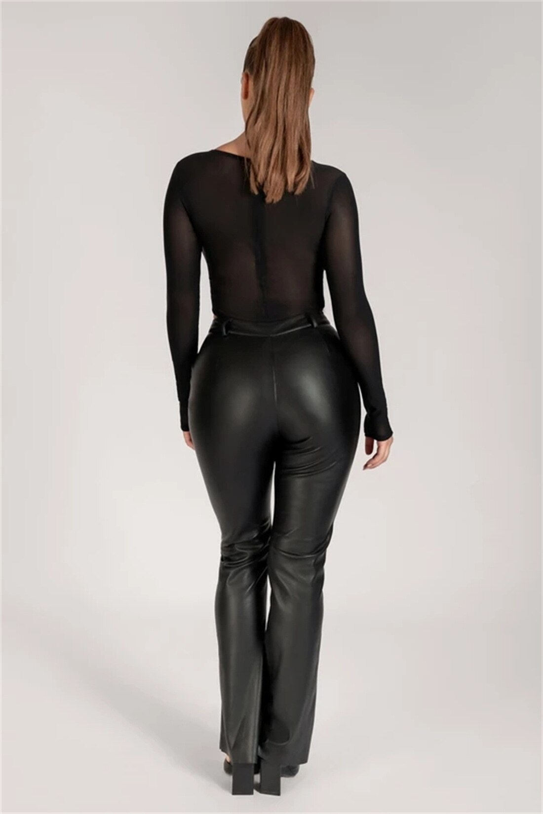 Leslie Faux Leather Pants