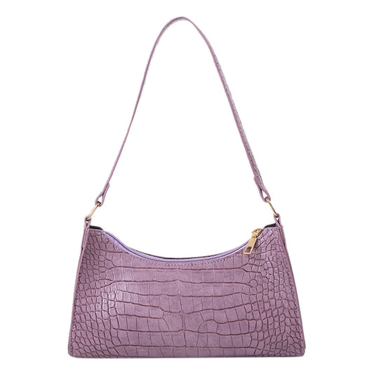 Mel Faux Alligator Shoulder Bags