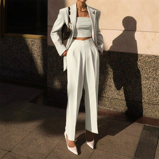 Noelle Tailored High Waist Pants