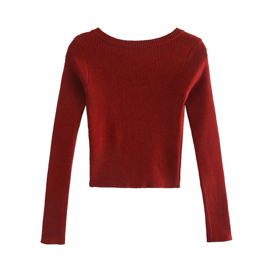 Dolores Square Neck Pullover